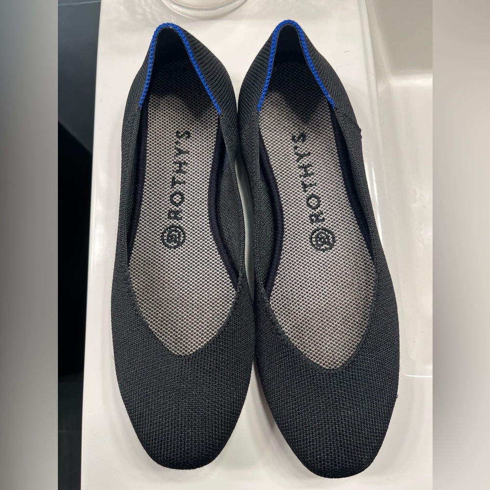 Rothy's Black Square Toe Flats - image 1